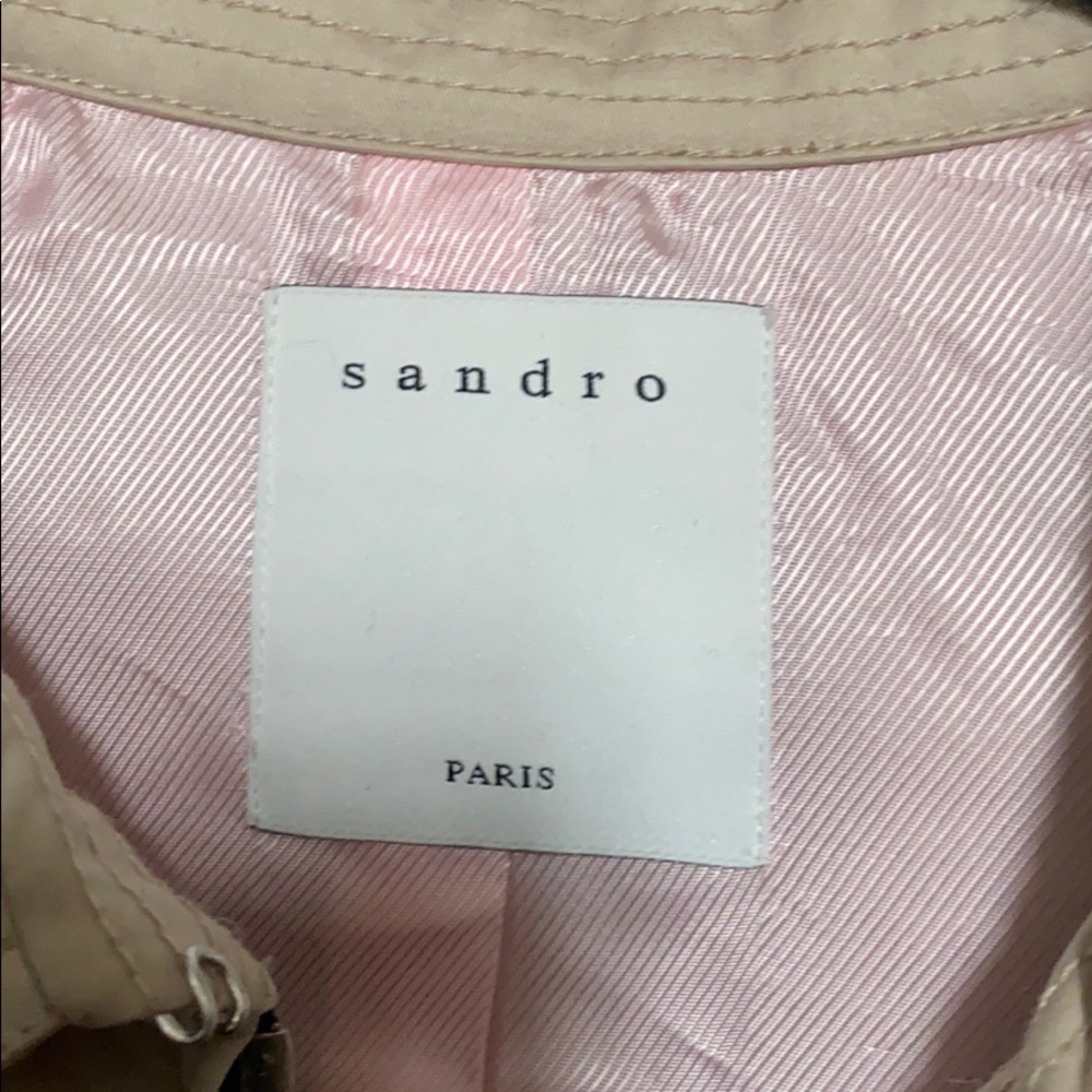 Sandro Varsity Baseball Coat Jacket - image 4